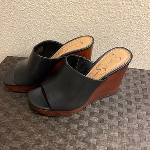 Jessica Simpson wedge heels